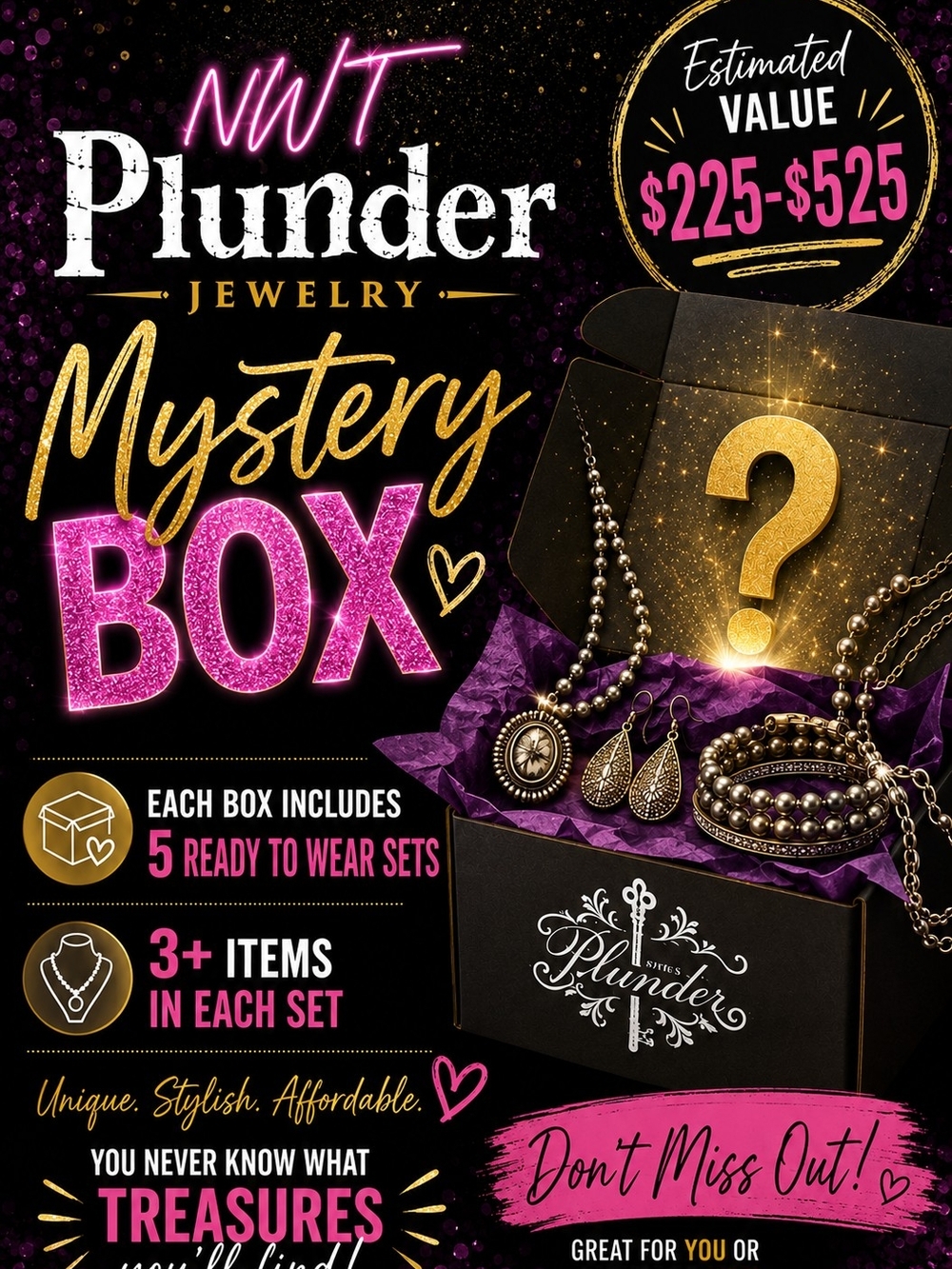 @curvy_euphoria Mystery Box Ready-to-Wear Jewelry Lot (2+ 40% Off)